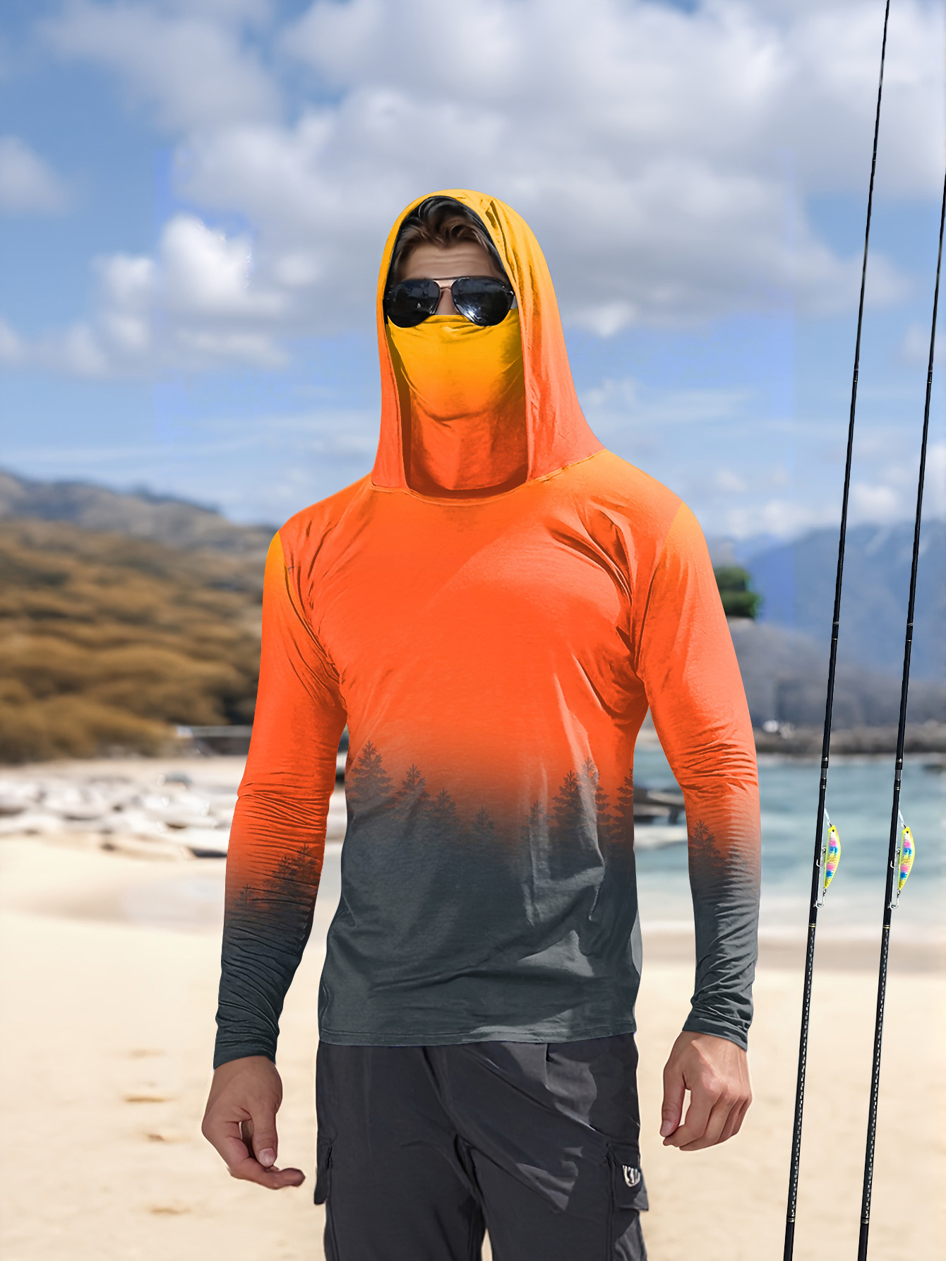 Haut de pêche à manches longue - Fishing Hoodie avis et prix