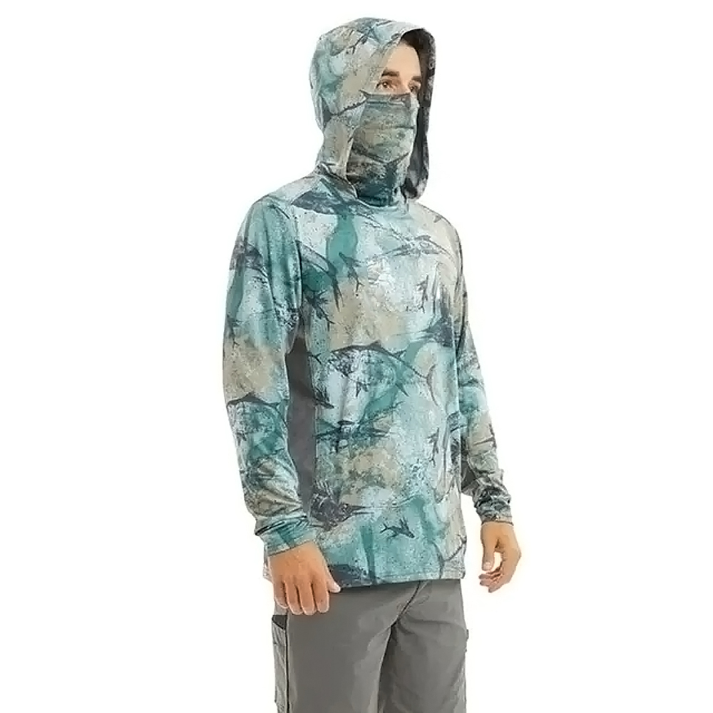 T-shirt de pêche à capuche, ha - Fishing Hoodie avis et prix