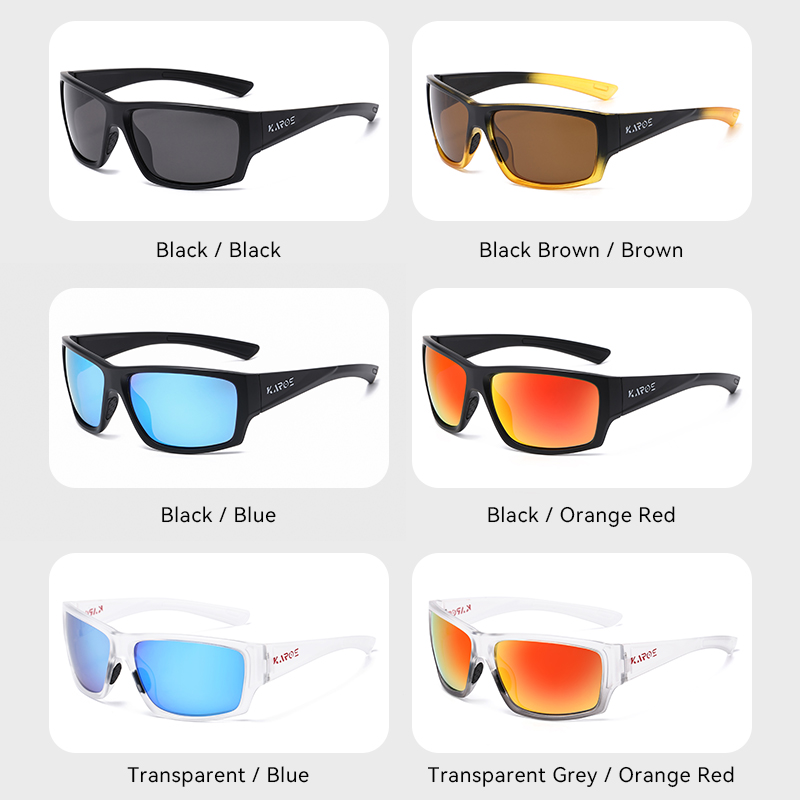 3 pièces/ensemble Karos lunett - Fishing Sunglasses Polarized avis et prix